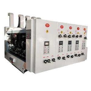 China Carton Pizza Flexo Corrugated Box Printing Machine 380v 50hz wholesale