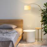 wireless charging coffee table floor lamp contemporary sofa side standing