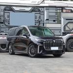 Low Carbon MPV 2024 Voyah Dreamer Hybrid EV Car Maximum Speed 200 Km/H Black