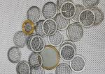 SS304 316 Woven Square Metal Filter Screen Mesh 30m Length Chemical Resistant