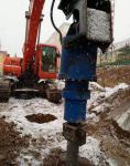 20-46 Rpm Rotate Speed Hydraulic Hole Digger Construction Machinery 2570-6917 Nm