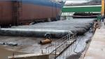1.5*14mtr Marine Rubber Airbags For Boat Launching