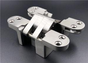 China Casting SS 304 Heavy Duty Invisible Door Hinges With Wide Stronger Connecting Arms wholesale