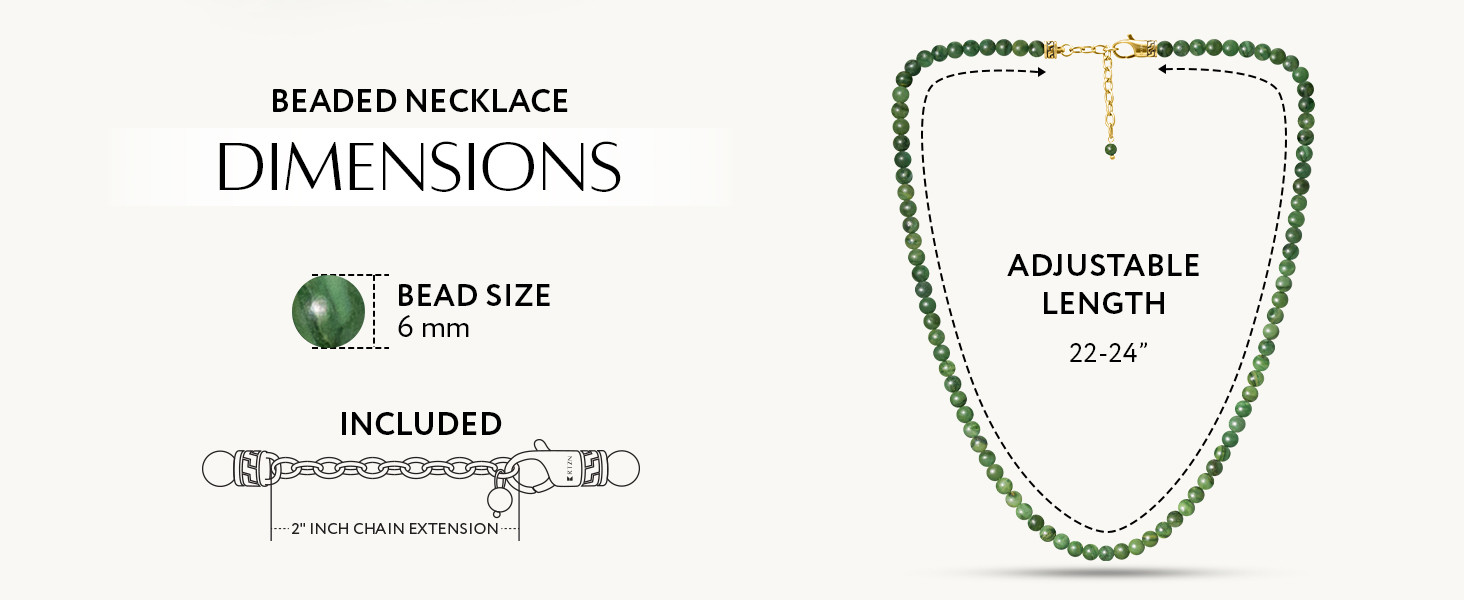 Premium Artisan Handcrafted Jade Necklace High Quality Woman Natural Dark Green Jade Round Gemstone Beads Stretchy Bangle Necklace and Bracelet 8/10