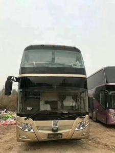China 67 Seats Yutong Used Commercial Bus Two Layers 2015 Year ISO CCC CE Certificate wholesale