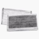 Dust Protective Disposable Carbon Filter Face Mask High Efficiency Ce Approved