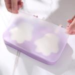 Silicone Purple DIY Ice Cream Mould With Stick Kitchen Supplies