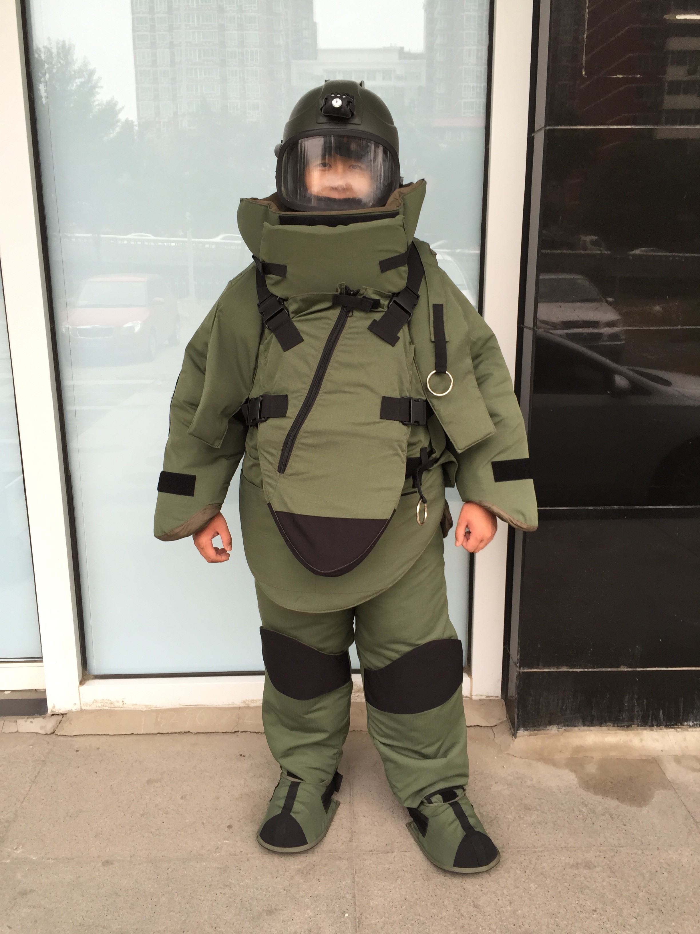 Eod Washable Fire Retardant Fabric Bomb Disposal Suit