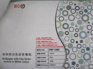 China Wallpaper Solvent Inkjet Printing Media For Hotel Decoration on sale