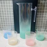 Sugar & Cloth Ombre Plastic Beer Pitcher Jug Food Grade PP PS
