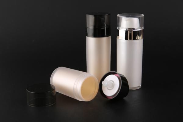 UKMS36 30ml-50ml Double Layer PMMA Cosmetic Airless Bottle For Essence Eye Cream