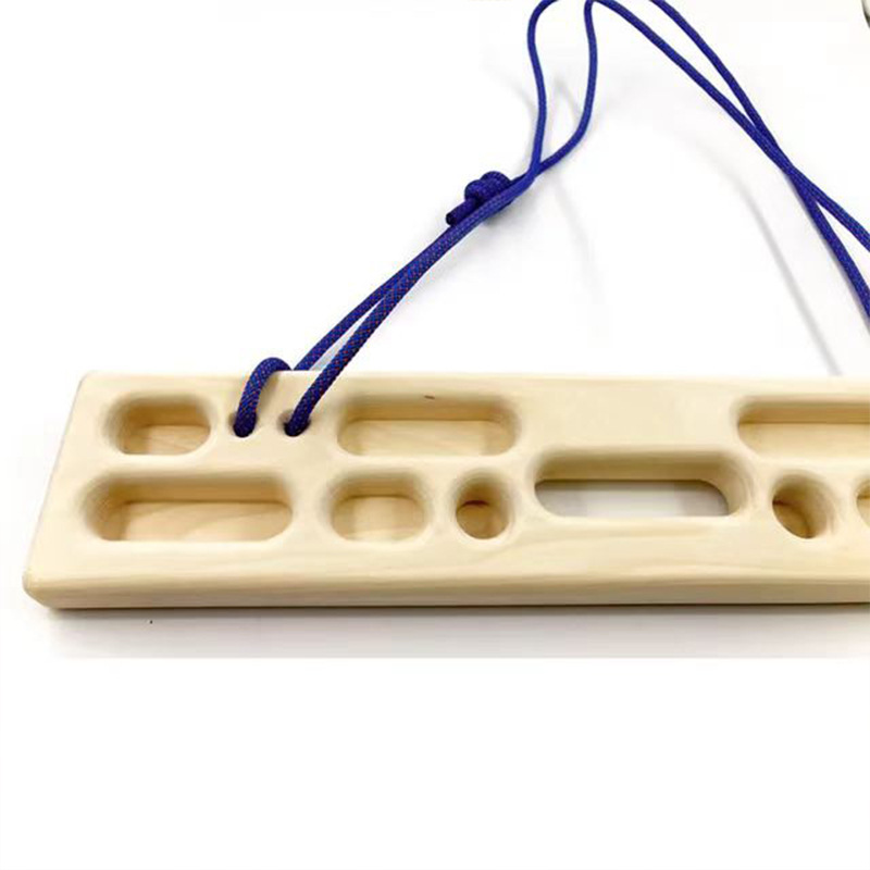 Hangboard Rock Climbing Pull Up Bar for Climbing, Fingerboard Climbing Training Board