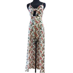 China XS Open Leg Deep V Neck Women'S Suspender Dress wholesale