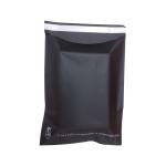 Tearproof Ultralight Black Poly Mailer Bags , EN13432 Large Shipping Bags For