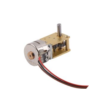 China 15mm Motor+Worm Gearbox Geared Stepper Motor for 3D Printing、Robotics、Sensitive Applications on sale
