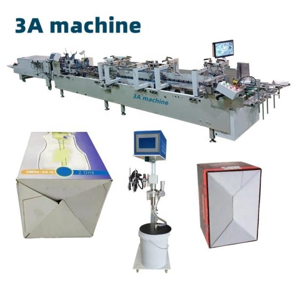 4200 KG CQT-900 Enhanced Automatic Bottom Lock Folder Gluer for Enhanced