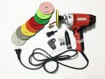 electric wet stone polisher hand grinder water mill variable speed with 8 units