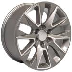 Silver LTZ OE Tahoe Chevrolet Replica Wheels 22 Inch Silverado Replica Wheels