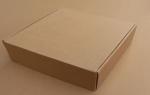 Wholesale craft corrugated packaging box flat packed cardboard recycle shipping