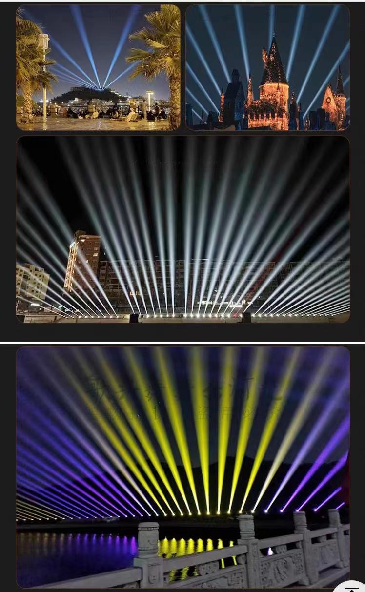 Sound Activated 350w 17r Waterproof Moving Head Beam Search Light for Stage Lighting