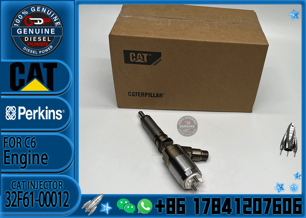 Diesel Engine Fuel Injector Excavator Accessories Diesel Motor Parts 32F61-00012 for Caterpillar CAT C4.2 311D