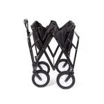 Convenient 200lb Load Bearing Collapsible Folding Wagon Cart for Outdoor Camping