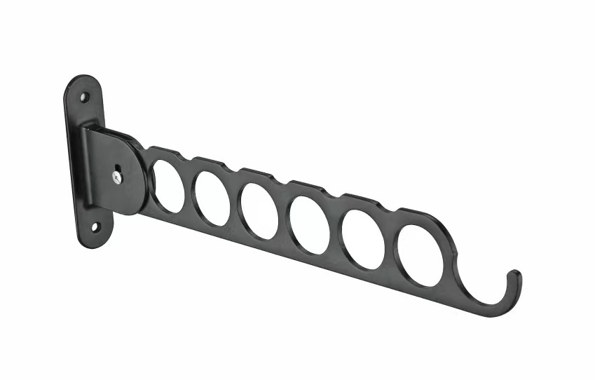 To Scale Foldable Stainless Steel Coat Hook Hange Storage Satin Finish