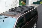 BLACK Aluminium Car Roof Racks for Volkswagen Multivan 4x4 Vehicle Exterior
