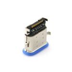 24Pin USB Type C Connectors Female Waterproof Mid Mount SMT