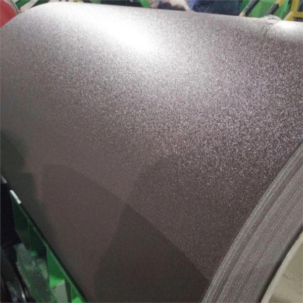28Ga SS80 PPGI RAL8019 Brown Roof Sheet Z275 Color Coated Steel Pre-Painted