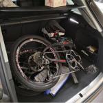 TORAY T800 Sava Folding Bike , Shimano R4700 carbon foldable bike