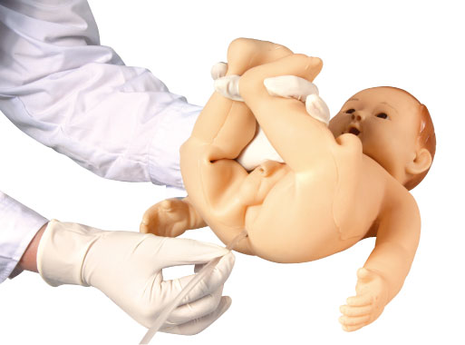 Child simulator with Removable Cord , Pediatric Simulation Manikin for Nursing Practising