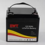 Customized Logo 12V 60AH LiFePo4 Battery Storage Box Metal Case For LED Light