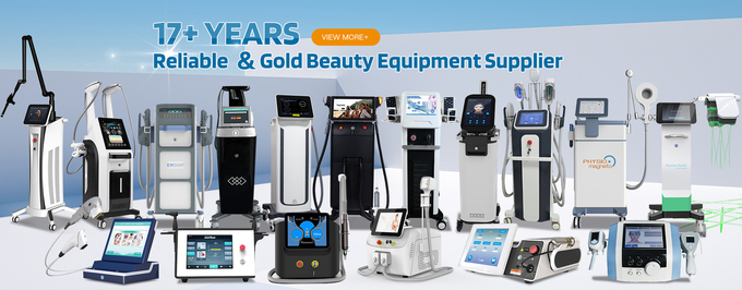 13 Tesla EMS Sculpting Machine ABS Material 4 handles With LCD Display