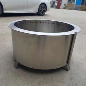 China 30 Inch Stainless Steel Smokeless Portable Fire Pit , Double Wall 30 Smokeless Fire Pit wholesale