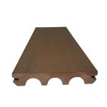 140*20mm Comfortable Arch Solid Decking for Outdoor Gardens and Swimming Pools