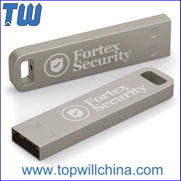 Noble Solid Metal Usb Flash Memory 4GB 8GB 16GB Long Printing Area