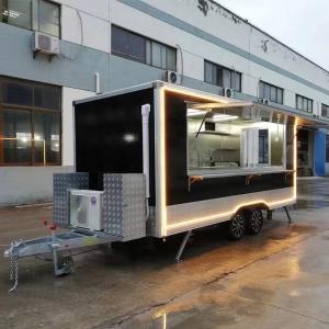 China Chinese Manufacturers Offer Stainless Steel Mini Food Truck for Snack Food Business wholesale