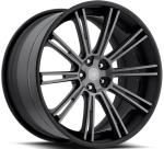 For Benz SLS-Class Black Machine Face 18 19 20 21 22 Inch 2-PC Forged Alloy