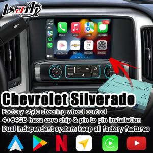 China Android 9.0 4+64GB Carplay android auto Box Navigation Video Interface for Chevrolet Silverado wholesale