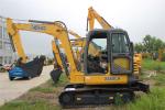 Rated Power 60kw Mini Wheel Excavator Crawler excavator For Small Industries