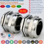 304, 316, 316L Stainless Steel PG36 Cable Gland, IP68 Watertight Adjustable