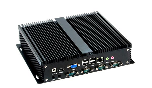 industrial embedded industrial mini PC Intel J1900 4G RAM 120G SSD Fanless