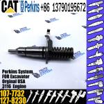 E322B E325B Perkins Diesel Injector 107-7732 127-8216 127-8230 Injector Assy