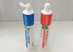 Plastic Barrier 350 Thickness Plastic Laminated Tube Packaging With Flip Cap