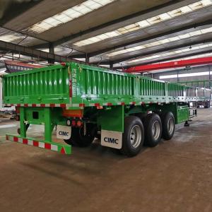 China Q345B Height 600mm Side Wall 3 Axle 50T Cargo Trailer wholesale