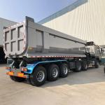 9t Grade ABS Anti-lock Braking System 3/4 Axle 35/40 Cbm Heavy Truck Dump