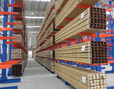 Cantilever Shelf For Wood Storage, Adjustable Metal Storage Racks