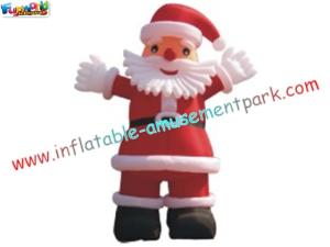 China Cute santa Snowman Inflatable Christmas outside yard Decorations 2 to 8 Meter high wholesale