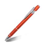 Multi Colors Press Metal Ballpoint Pen 1.0mm Anti-Slip Pen Grip Click Ball Pen